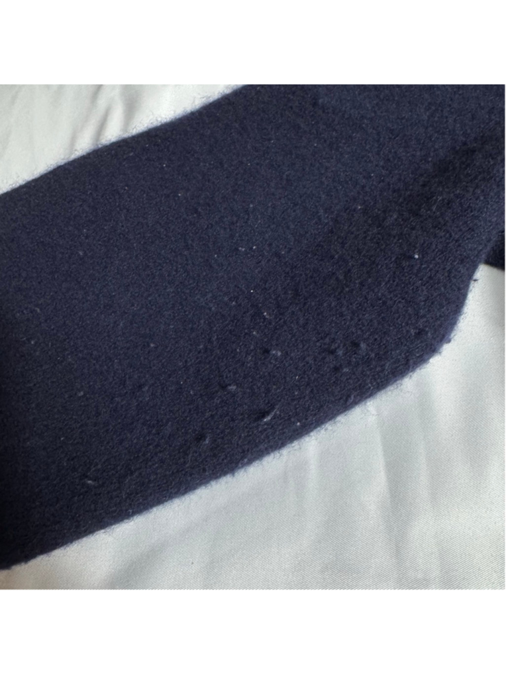 Men's Polo by Ralph Lauren Navy V-Neck Sweater XXL with Red Logo - Picture 5 of 6